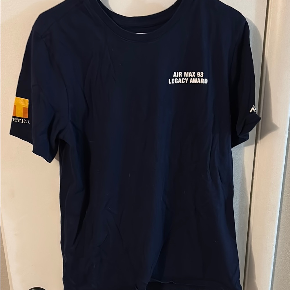 Nike Dark Blue Tee with White Logo